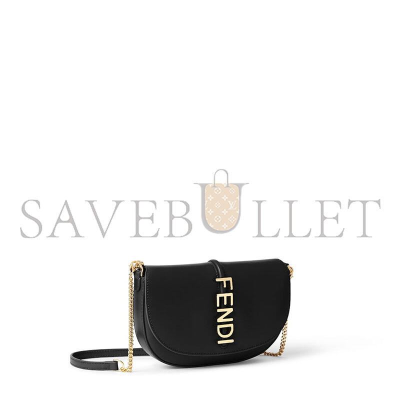 FENDI GRAPHY WALLET ON CHAIN 8M0529ANSSF0KUR (20.5*13*3.5cm)